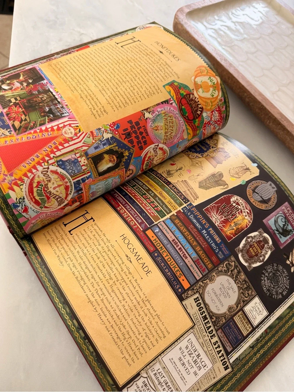 Harry Potter The Magic of MinaLima Hardcover Book